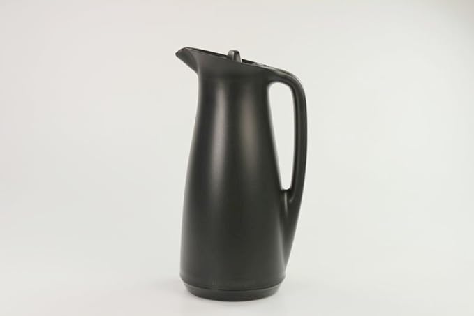 1-liter black thermos