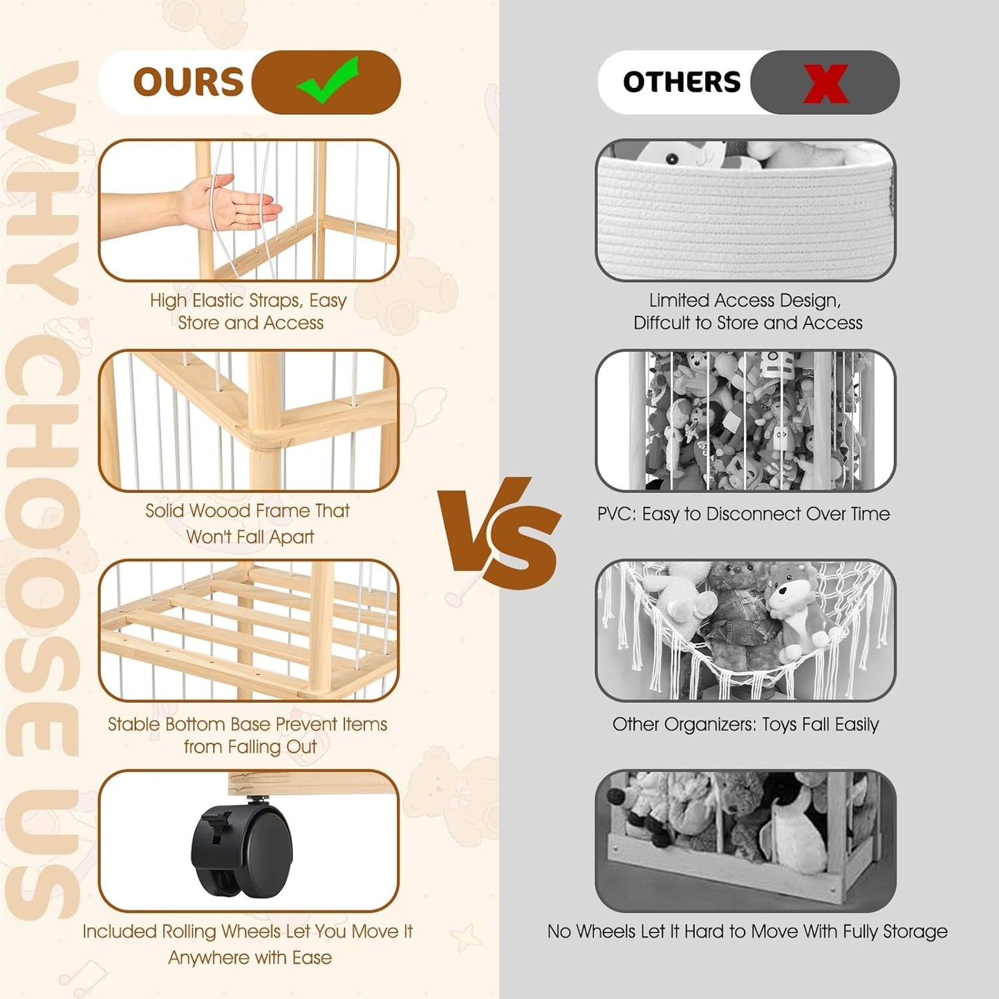 DIY Stuff Animal Storage Kit