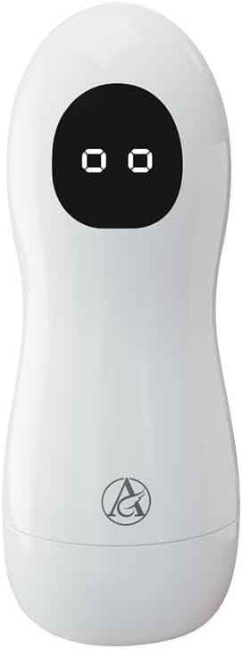 Airplane Cup, Smart Bullet Cup for Men, Male Toy, Sucking masturbator, Multi-Frequency Vibration, Realistic Vagina, White