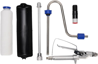 Airless Paint Sprayer Roller, Automatic Paint Dispensing Airless Spray Gun Stainless Steel Aluminum Alloy Self Priming Roller Brush for Professional