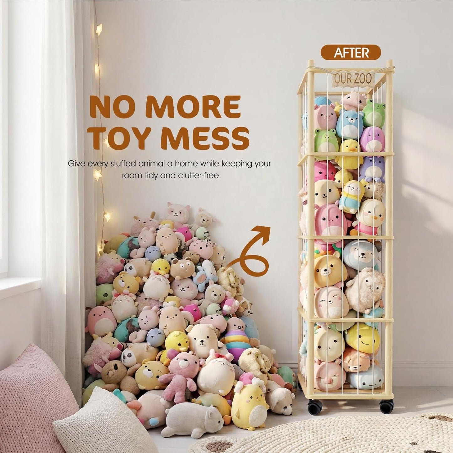 DIY Stuff Animal Storage Kit