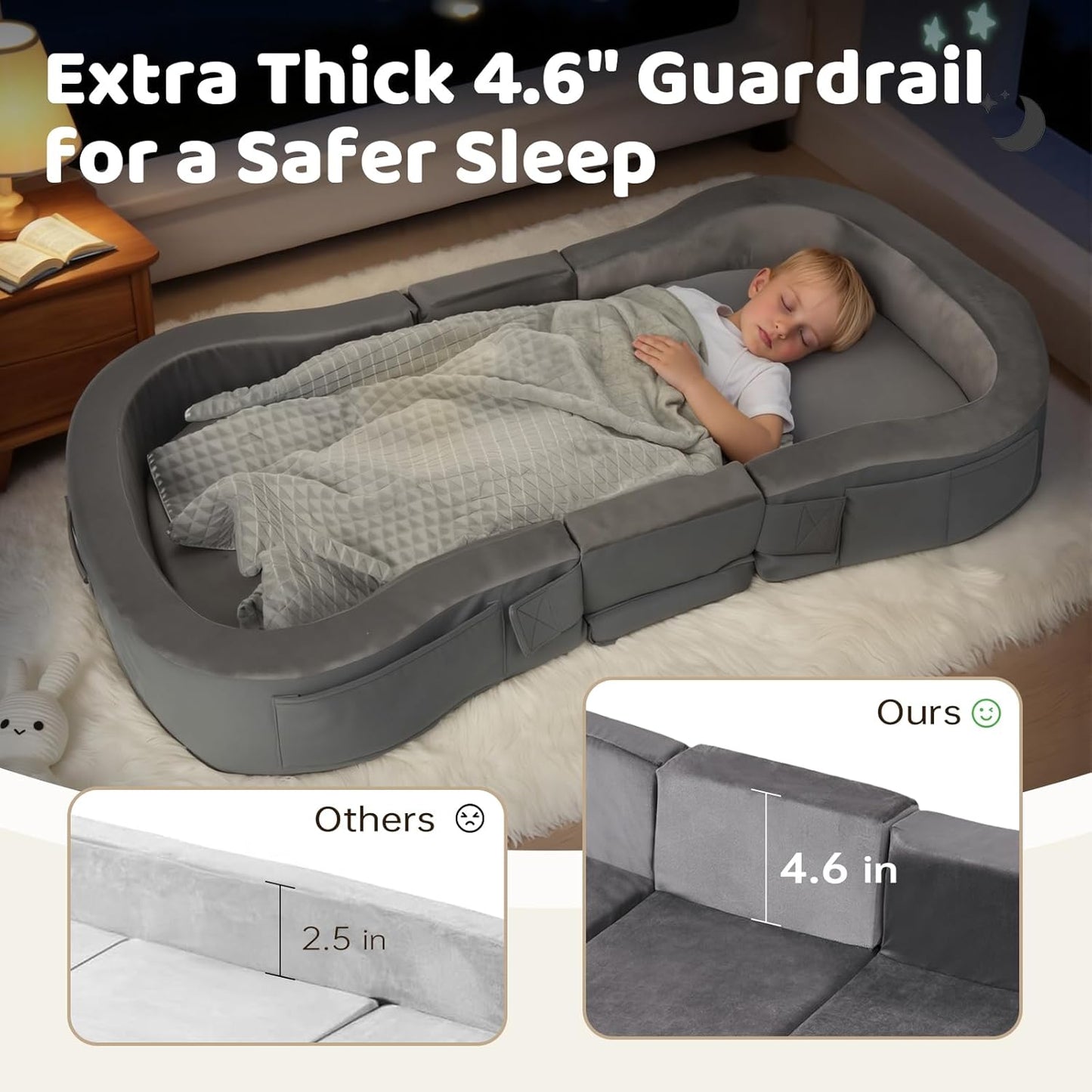 Portable Toddler Bed for Travel