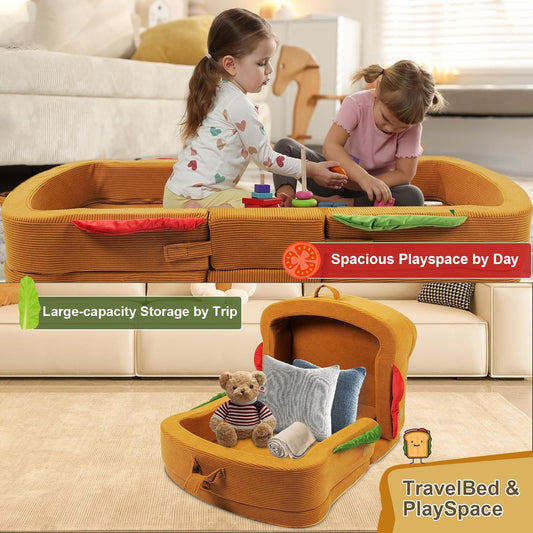 Toddler Travel Bed Sandwich Style