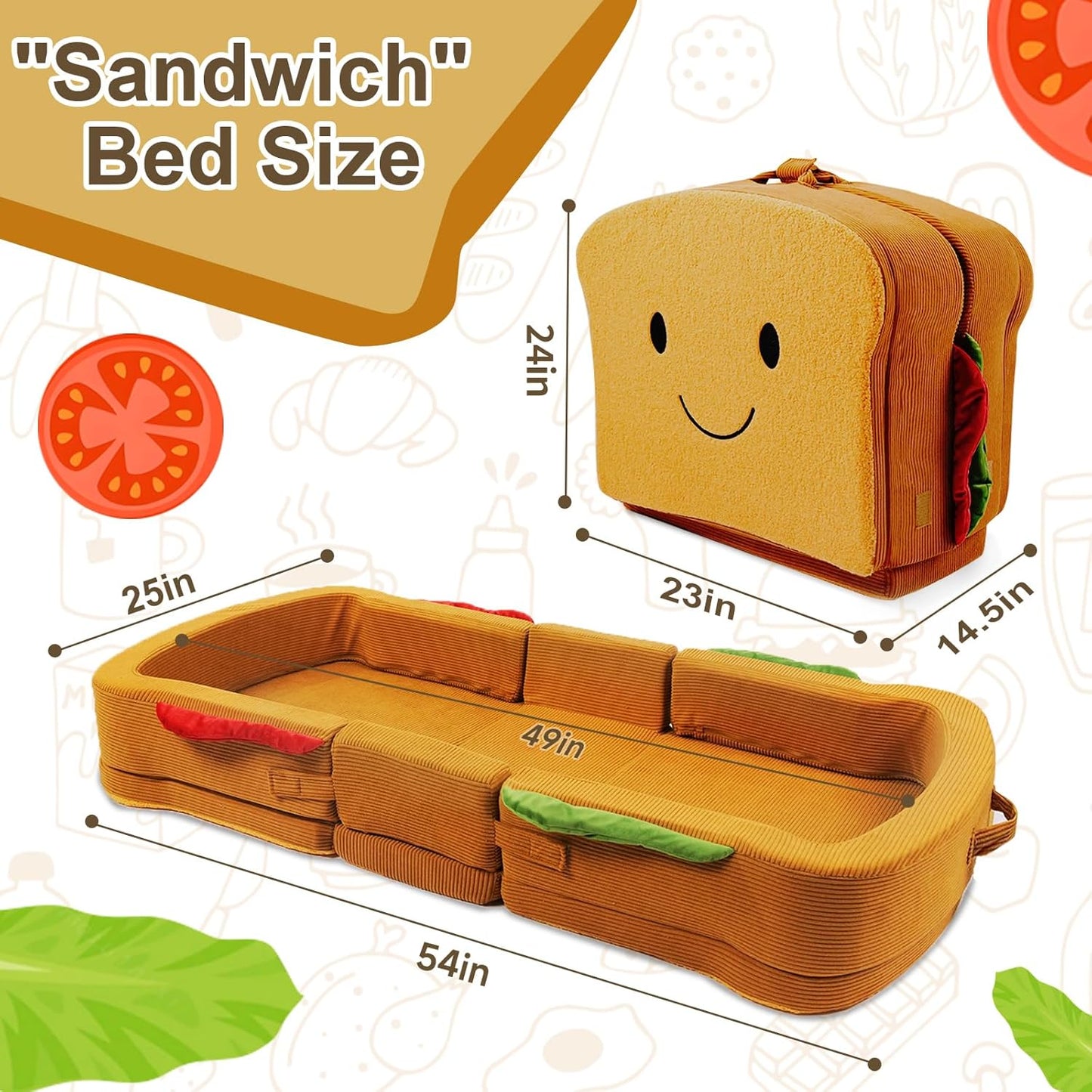 Toddler Travel Bed Sandwich Style