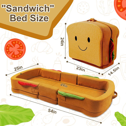 Toddler Travel Bed Sandwich Style